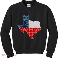 Rebuilding Texas Jigsaw Kids Sweatshirt thumb 0