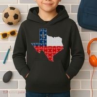 Rebuilding Texas Jigsaw Kids Hoodie thumb 2