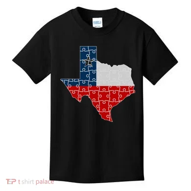 Rebuilding Texas Jigsaw Kids T-Shirt
