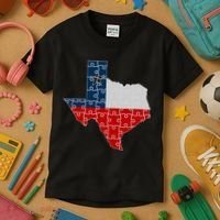 Rebuilding Texas Jigsaw Kids T-Shirt thumb 3