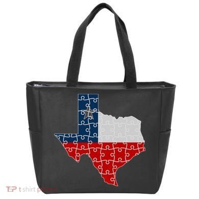 Rebuilding Texas Jigsaw Tote Bag