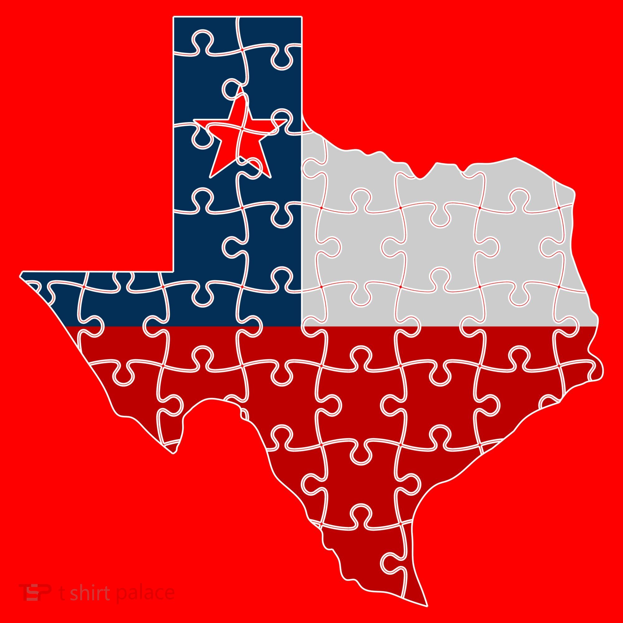 Rebuilding Texas Jigsaw Santa Hat