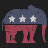 Republican Elephant Cool Support Donald Trump Cute Gift Women's Sweatshirt thumb 2