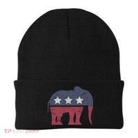 Republican Elephant Cool Support Donald Trump Cute Gift Beanie thumb 0