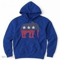 Republican Elephant Cool Support Donald Trump Cute Gift Hoodie thumb 0