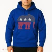 Republican Elephant Cool Support Donald Trump Cute Gift Hoodie thumb 2