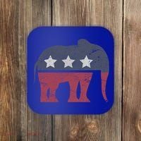 Republican Elephant Cool Support Donald Trump Cute Gift Coaster thumb 0