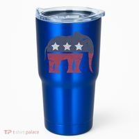 Republican Elephant Cool Support Donald Trump Cute Gift Tumbler thumb 0