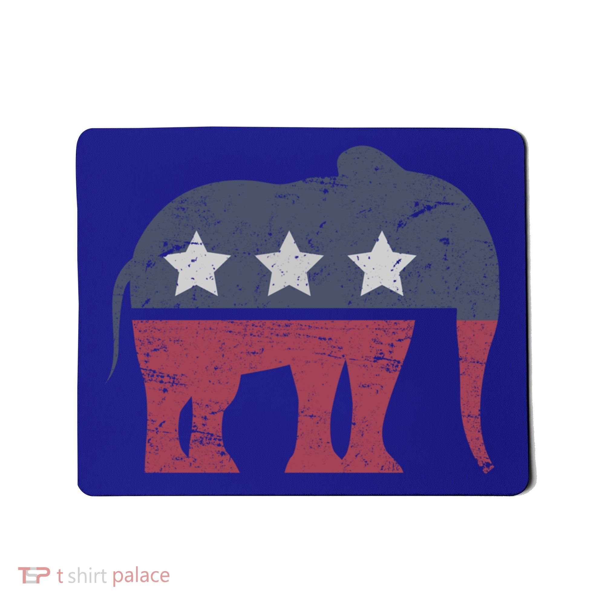 Republican Elephant Cool Support Donald Trump Cute Gift Mousepad