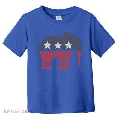 Republican Elephant Cool Support Donald Trump Cute Gift Toddler T-Shirt