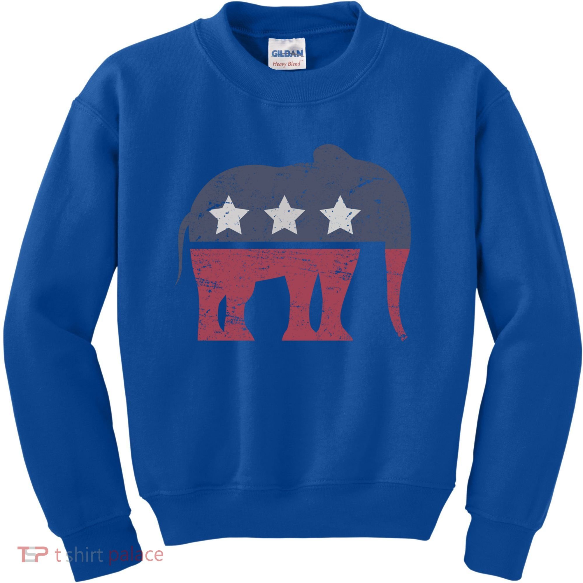 Republican Elephant Cool Support Donald Trump Cute Gift Kids Sweatshirt