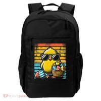 Retro Easter Chick Women Funny Easter Backpack thumb 0