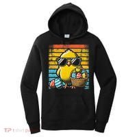 Retro Easter Chick Women Funny Easter Women's Hoodie thumb 0