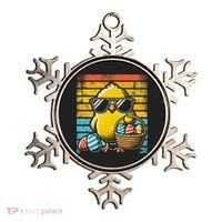Retro Easter Chick Women Funny Easter Ornament thumb 0