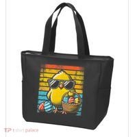 Retro Easter Chick Women Funny Easter Tote Bag thumb 3