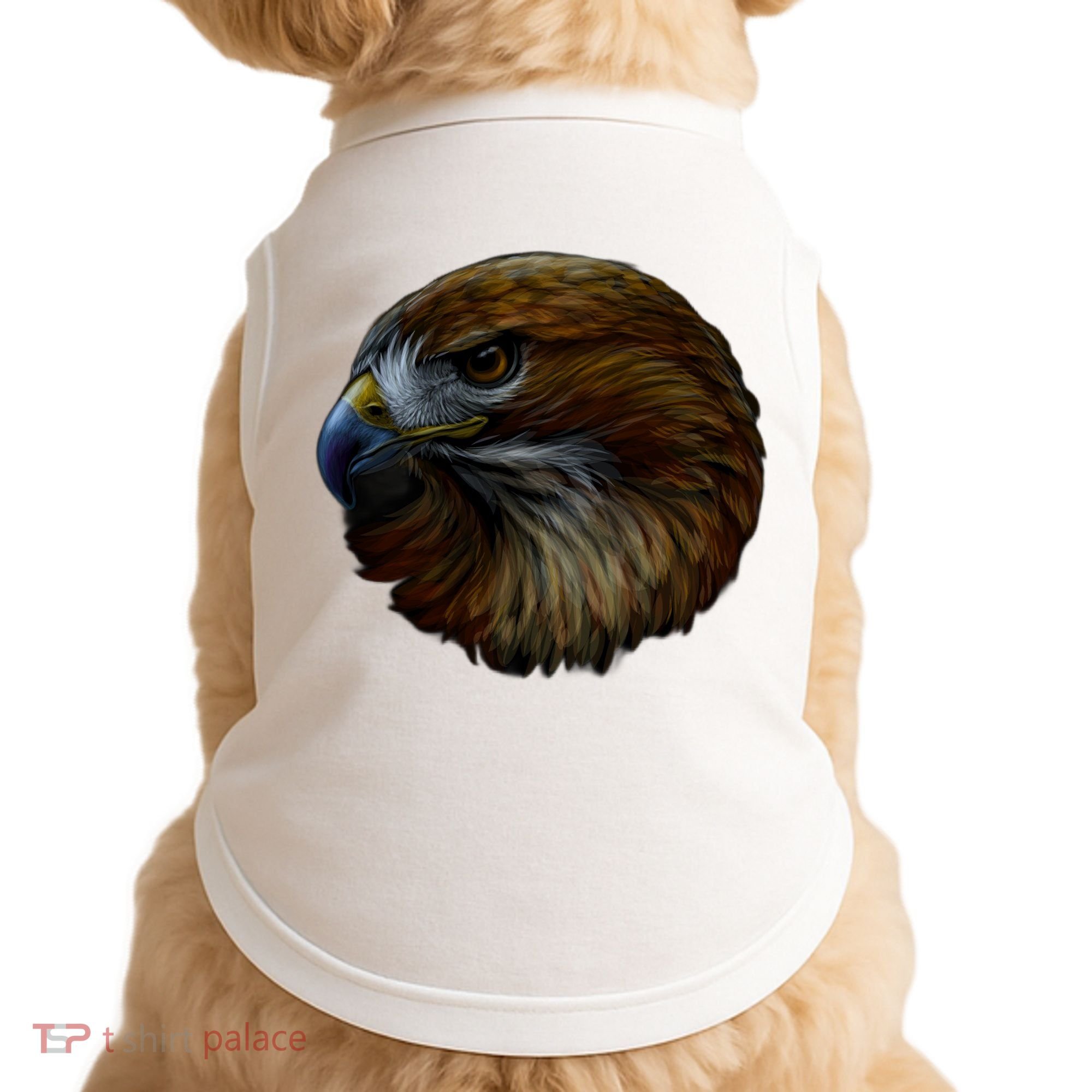 Realistic Eagle Close Up Doggie Tank