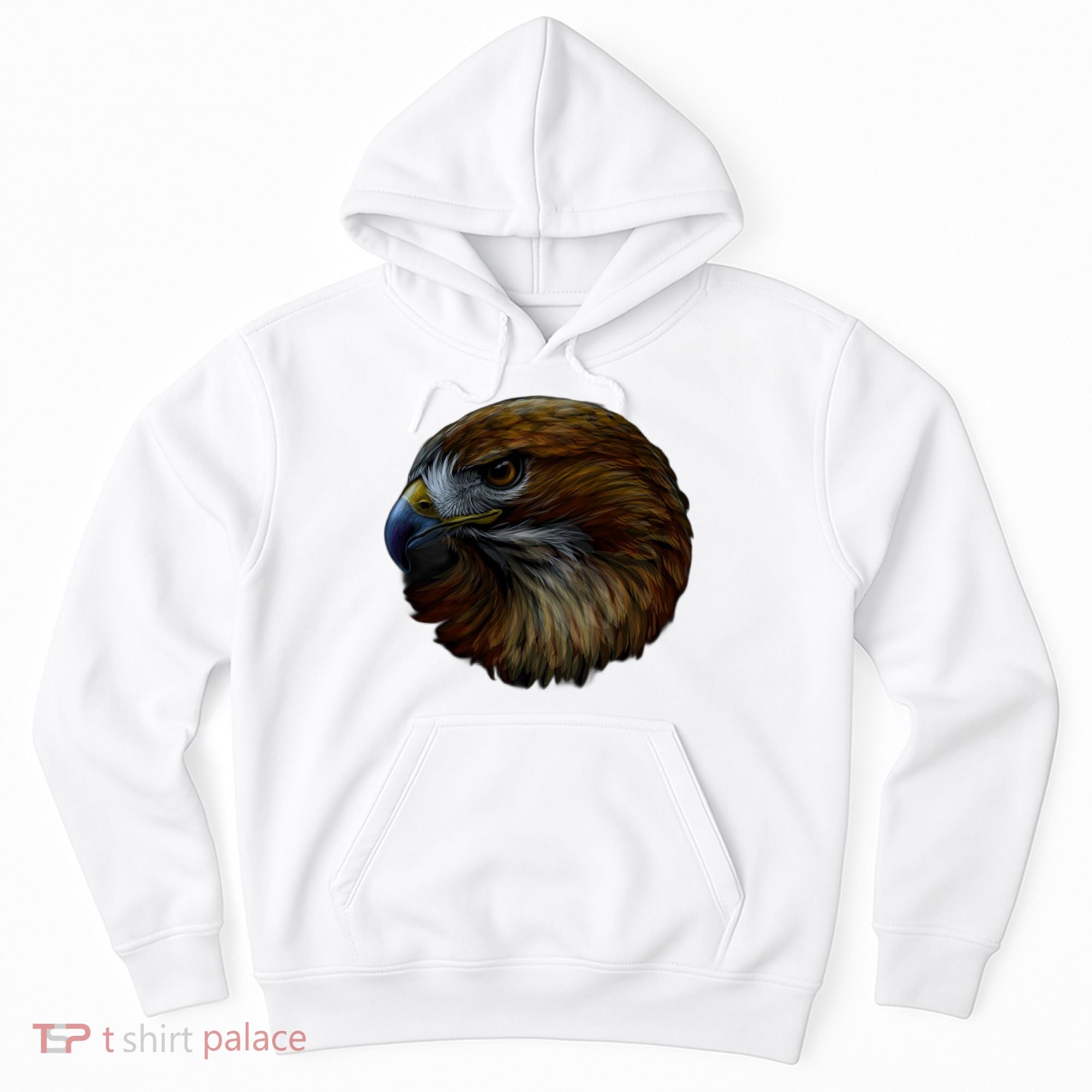 Realistic Eagle Close Up Hoodie