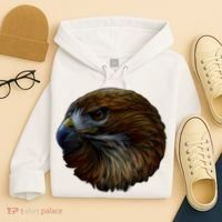 Realistic Eagle Close Up Hoodie thumb 4