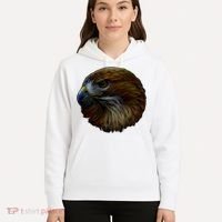 Realistic Eagle Close Up Hoodie thumb 5