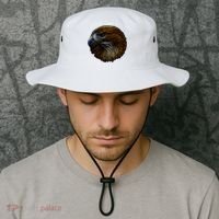 Realistic Eagle Close Up Bucket Hat thumb 2