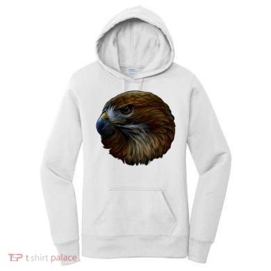 Realistic Eagle Close Up Women's Hoodie
