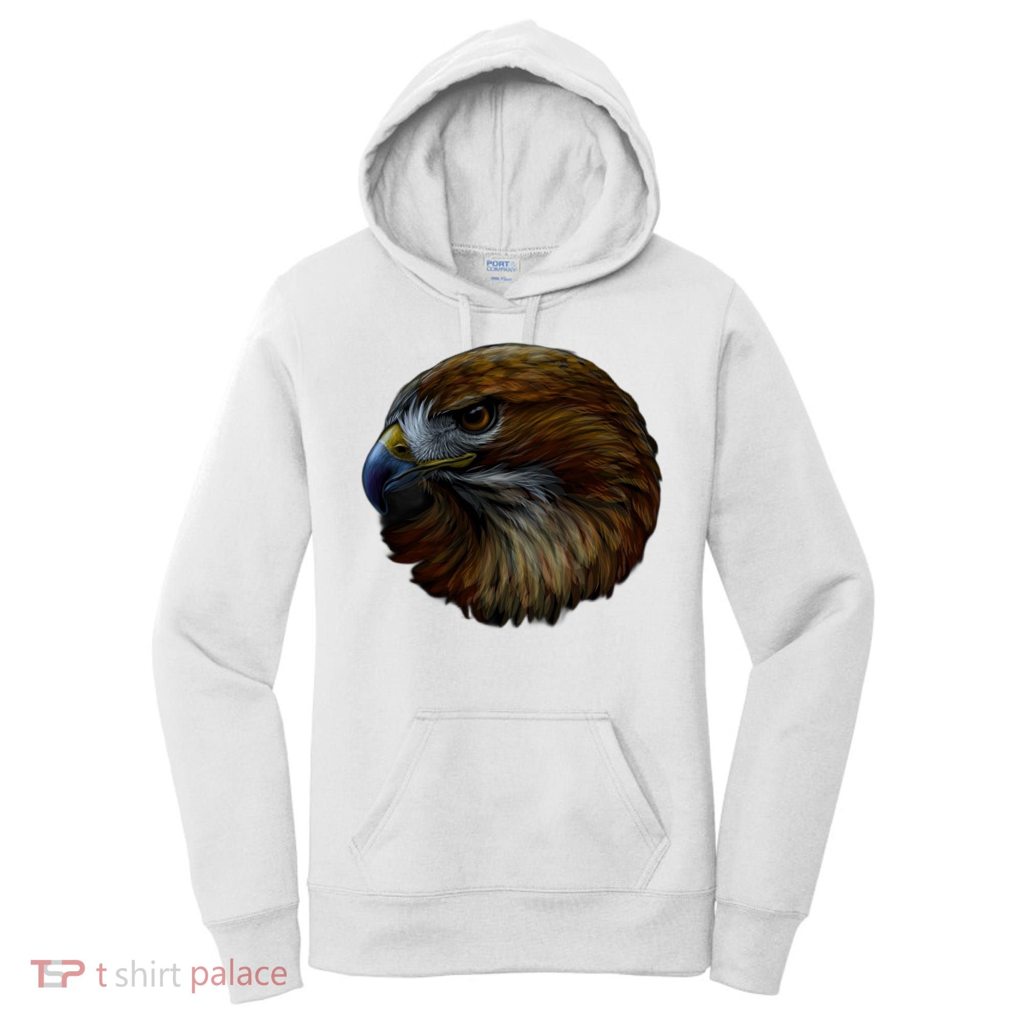 Realistic Eagle Close Up Women's Hoodie