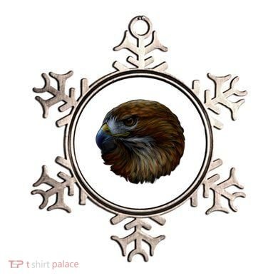 Realistic Eagle Close Up Ornament