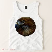 Realistic Eagle Close Up Tank Top thumb 2