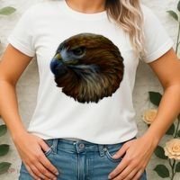 Realistic Eagle Close Up Women's T-Shirt thumb 2