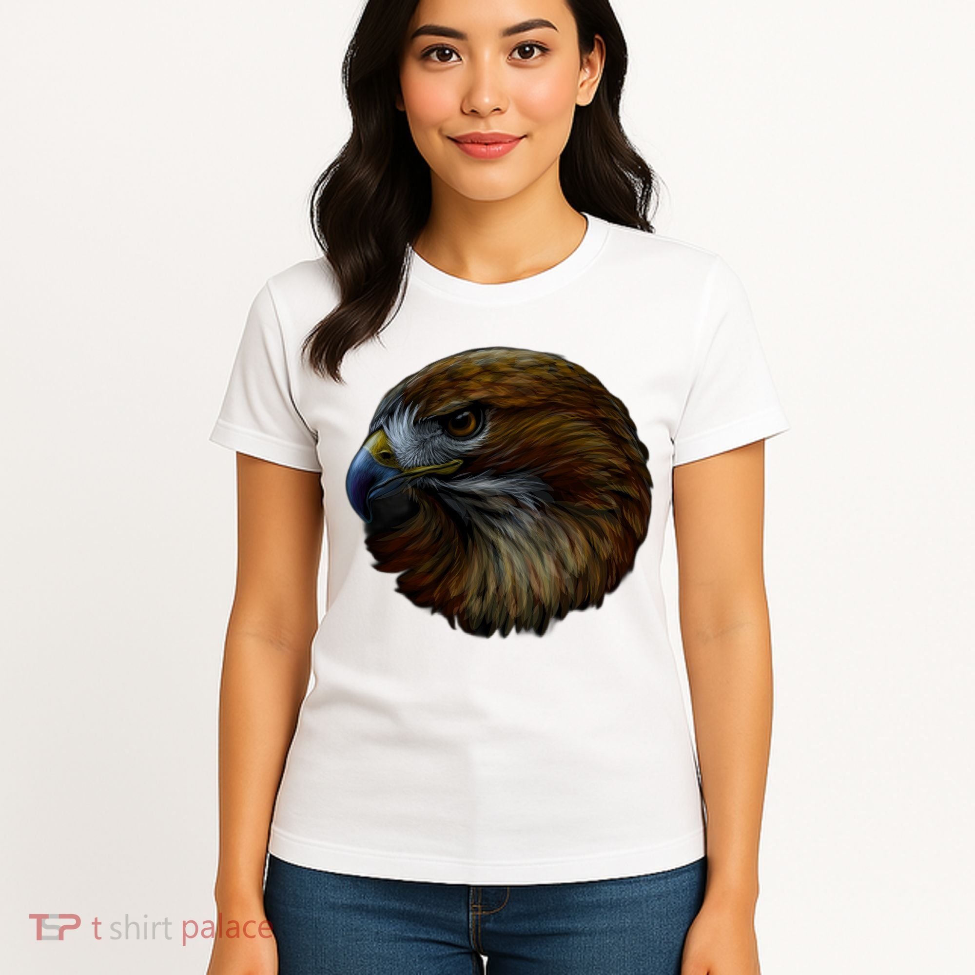 Realistic Eagle Close Up Women's T-Shirt