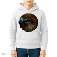 Realistic Eagle Close Up Kids Hoodie thumb 4
