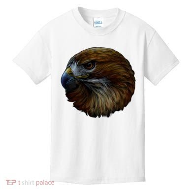 Realistic Eagle Close Up Kids T-Shirt