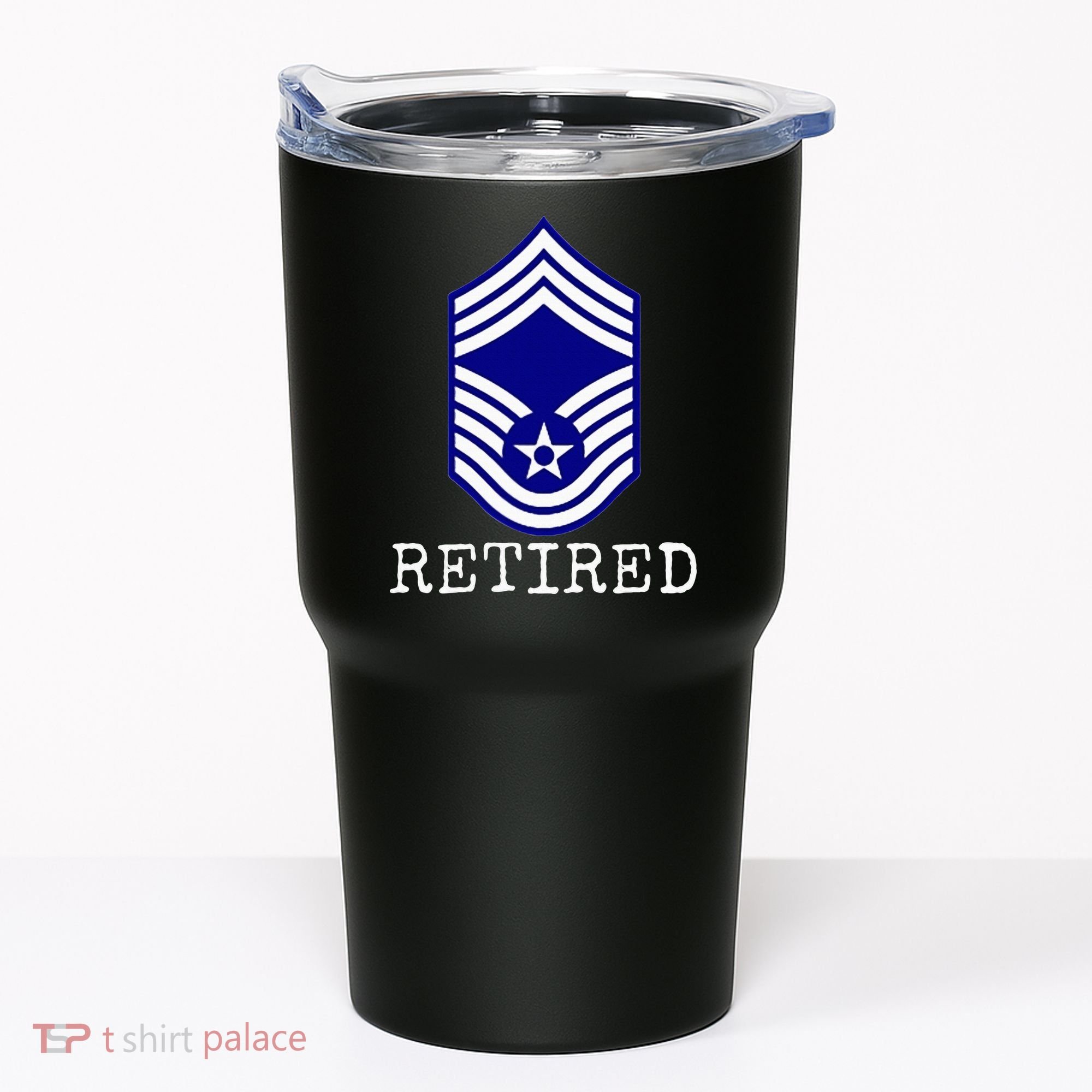 Retired E9 Chief Master Sergeant Tumbler