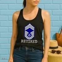 Retired E9 Chief Master Sergeant Women's Tank Top thumb 2