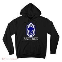 Retired E9 Chief Master Sergeant Tall Hoodie thumb 0