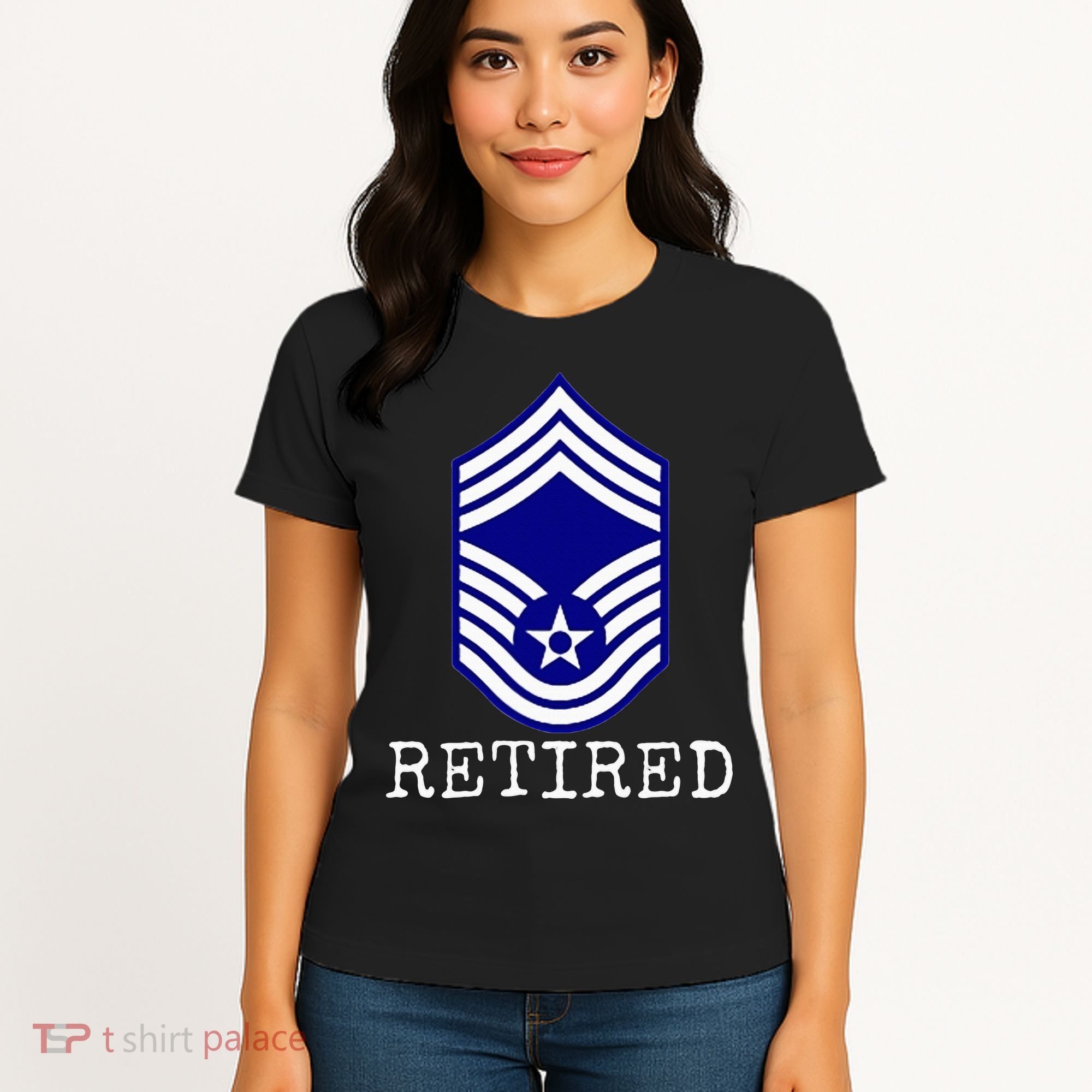 Retired E9 Chief Master Sergeant Women's T-Shirt