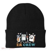 Retro Er Crew Emergency Room Funny Er Ed Nurse Tech Gift Beanie thumb 0