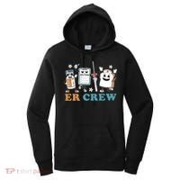 Retro Er Crew Emergency Room Funny Er Ed Nurse Tech Gift Women's Hoodie thumb 0