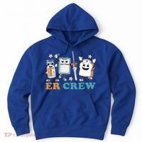 Retro Er Crew Emergency Room Funny Er Ed Nurse Tech Gift Hoodie thumb 0