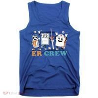 Retro Er Crew Emergency Room Funny Er Ed Nurse Tech Gift Tank Top thumb 0