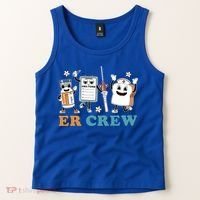 Retro Er Crew Emergency Room Funny Er Ed Nurse Tech Gift Tank Top thumb 2