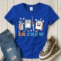 Retro Er Crew Emergency Room Funny Er Ed Nurse Tech Gift Women's T-Shirt thumb 3