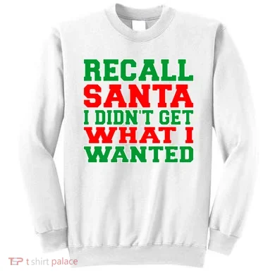Recall Santa Sweatshirt
