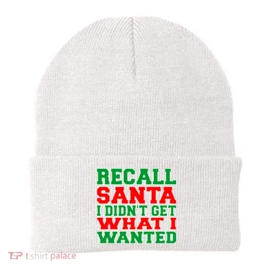 Recall Santa Beanie