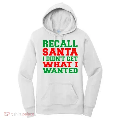 Recall Santa Women's Hoodie