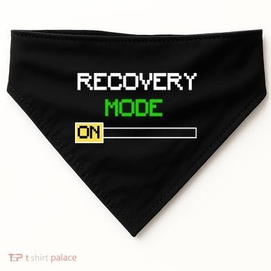 Recovery Mode On USA-Made Doggie Bandana
