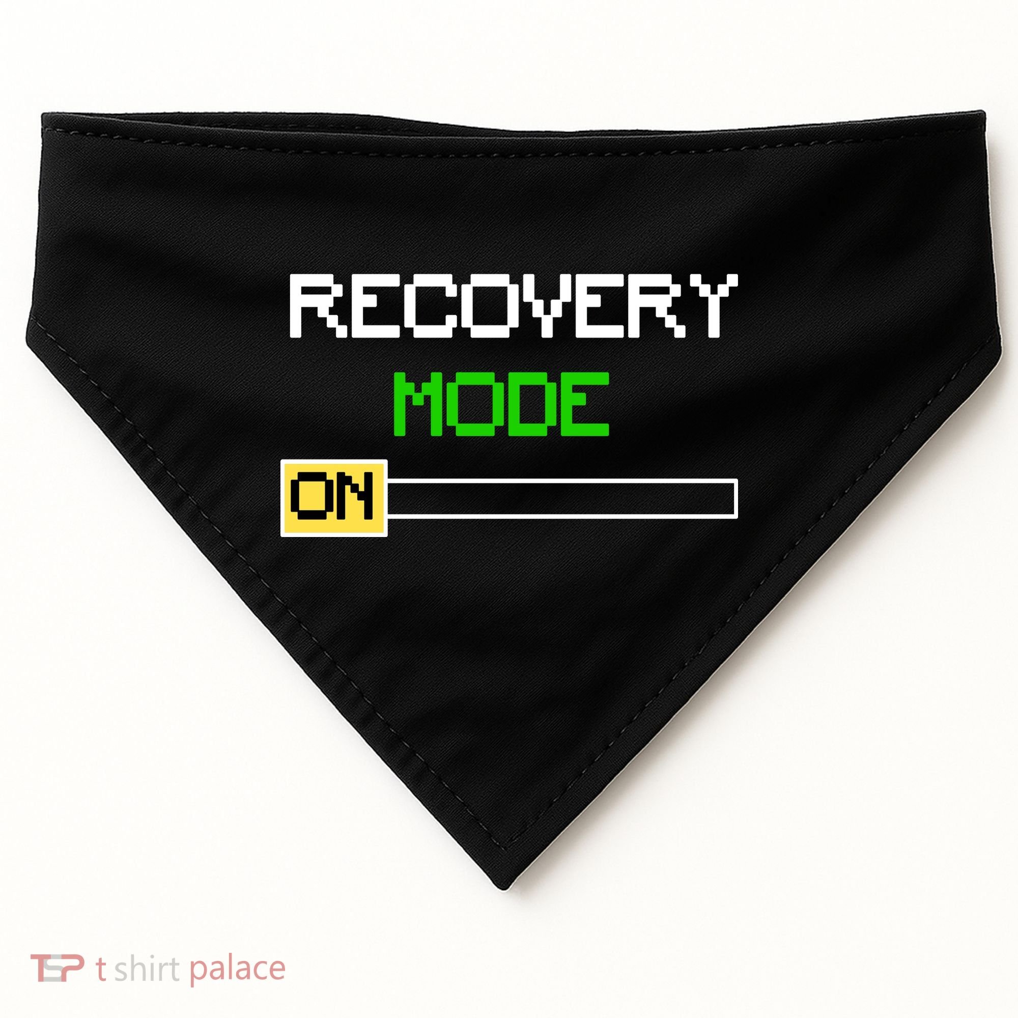Recovery Mode On USA-Made Doggie Bandana
