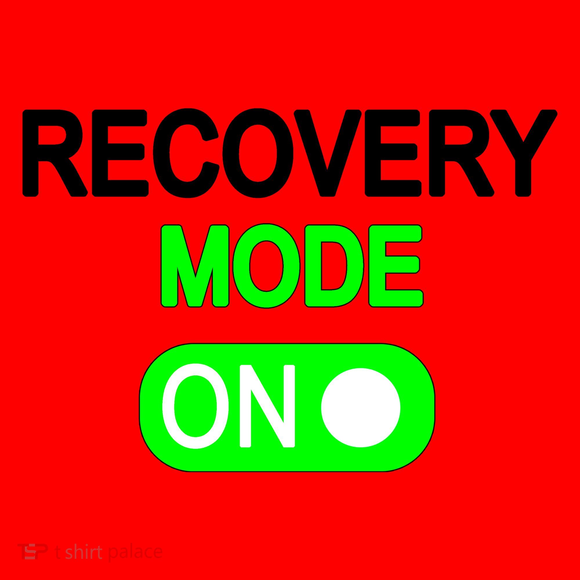 Recovery Mode On Funny Santa Hat