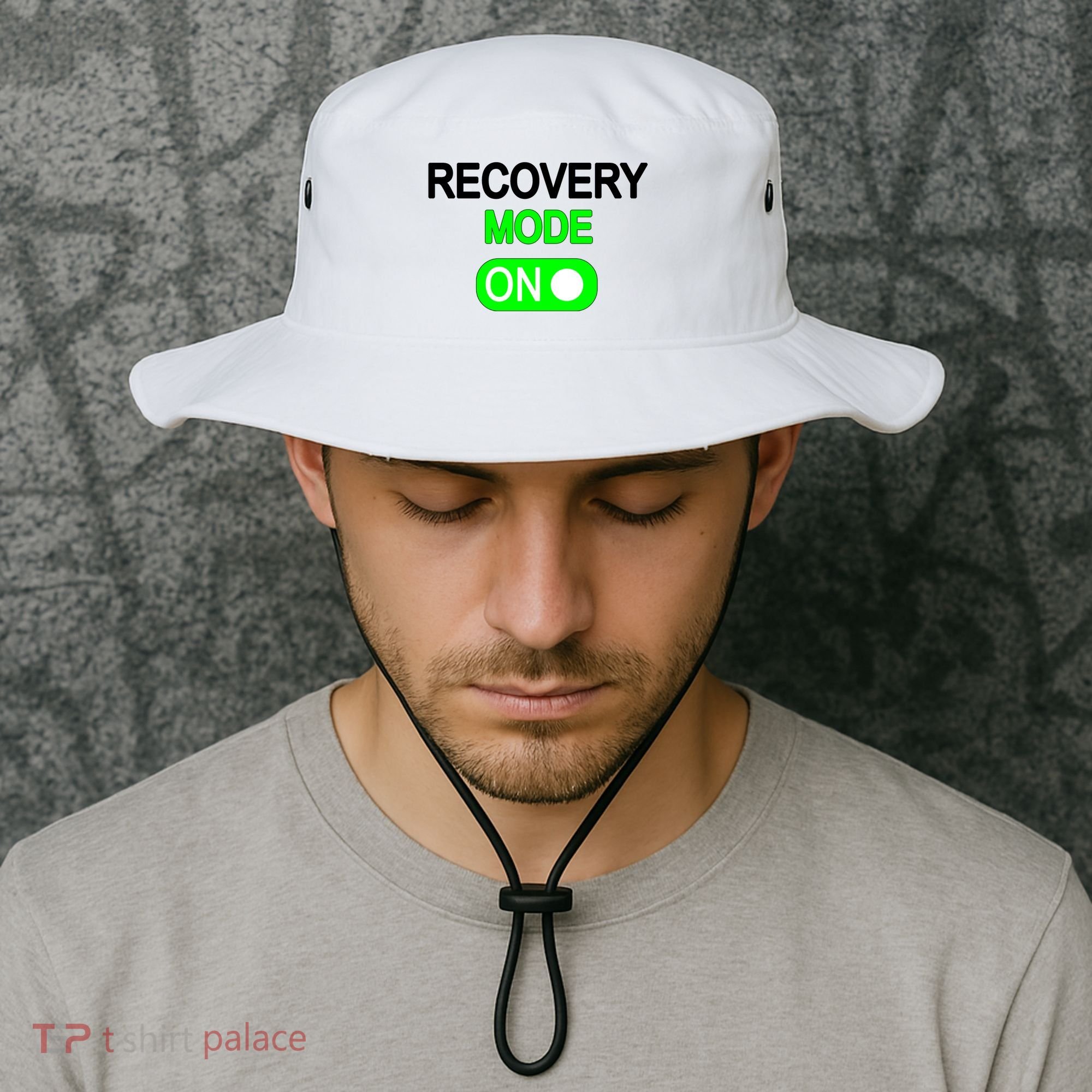 Recovery Mode On Funny Bucket Hat