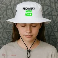 Recovery Mode On Funny Bucket Hat thumb 3